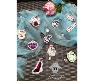 Stickserie ITH - Anhänger Mix 1